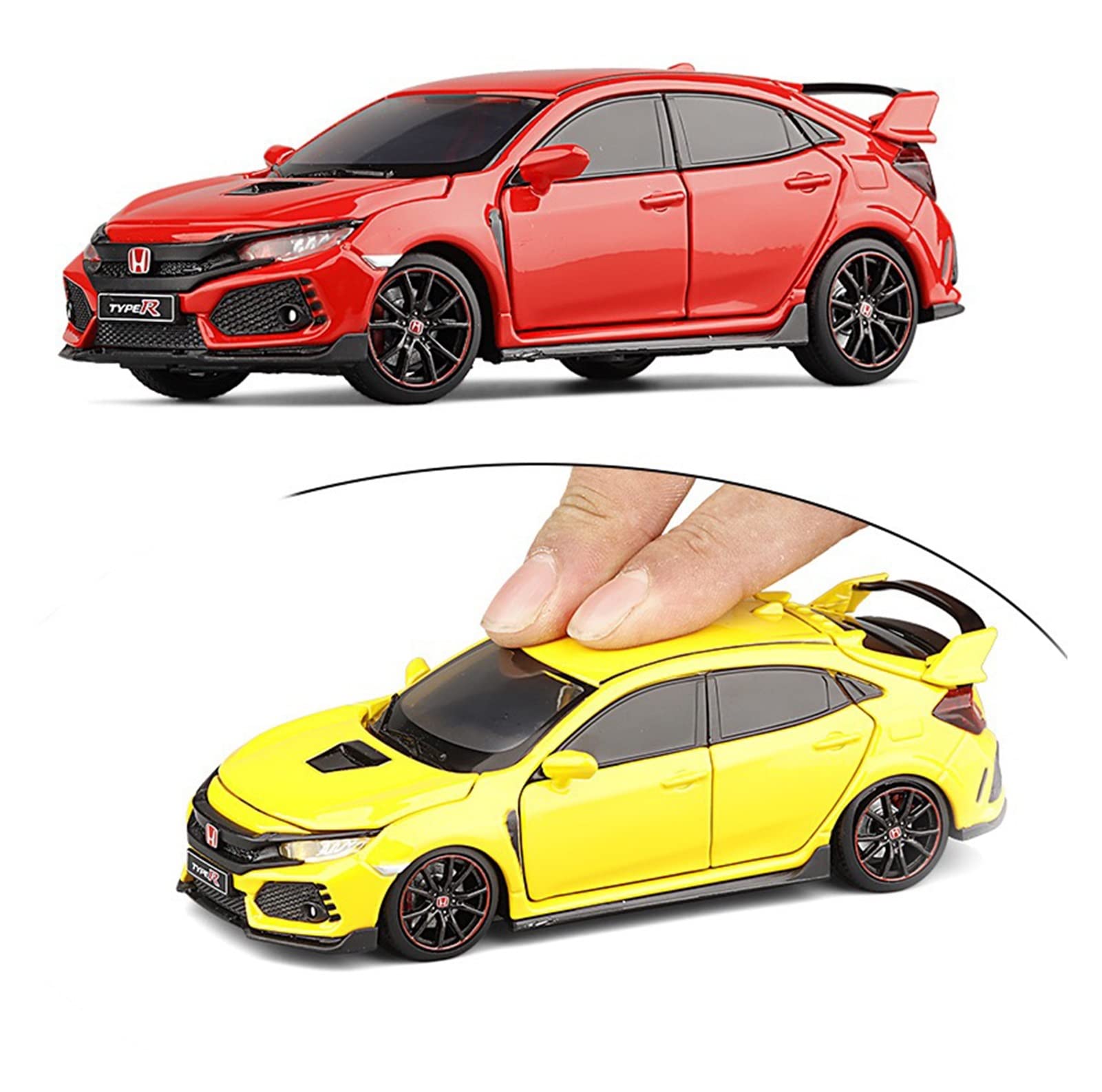 Amazon.co.jp: JKM 1:32 HONDACIVICTYPE-Rダイキャストメタル