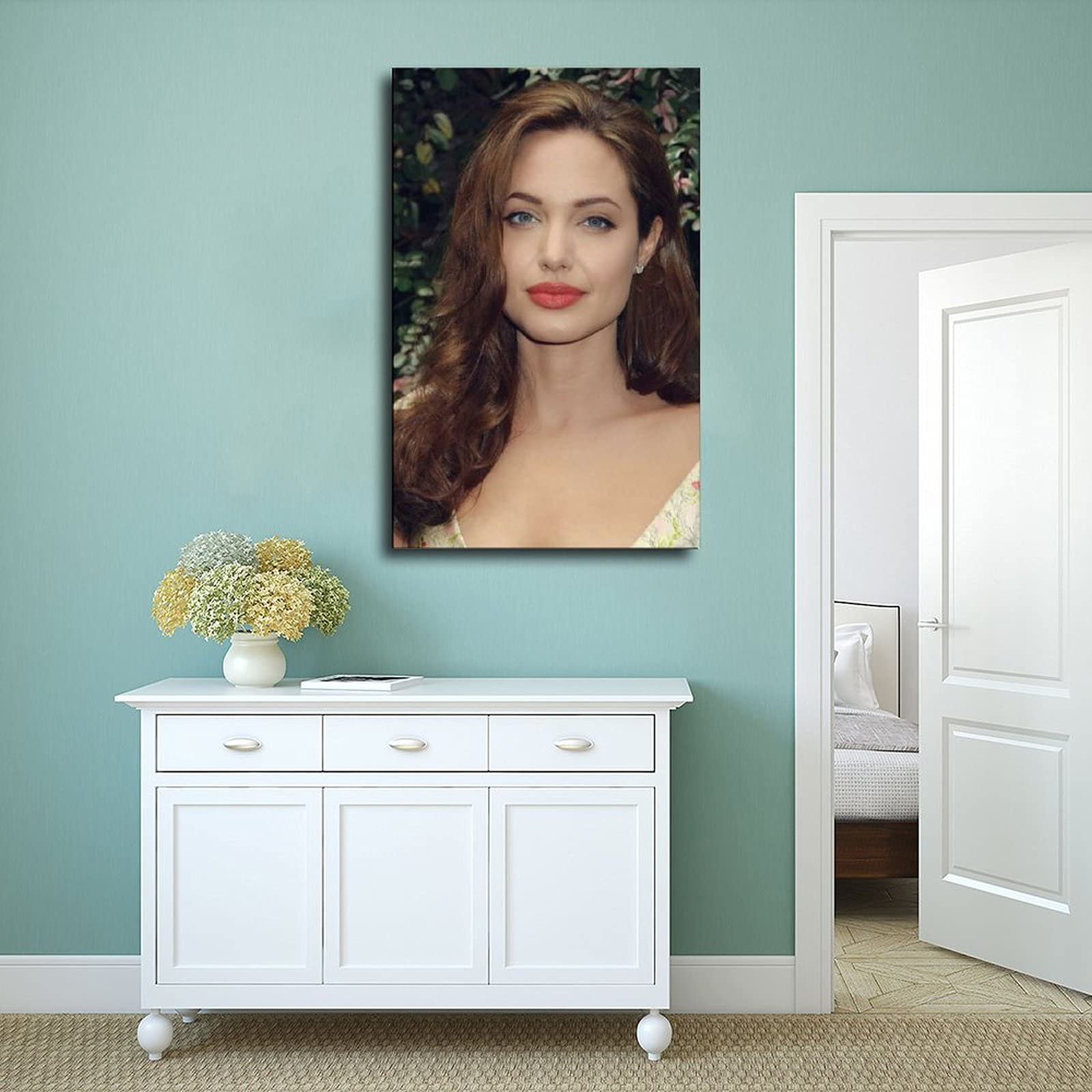 Affiche Photo Angelina Jolie – Mini Poster Env 30 X 20 Cm (A4), Portrait