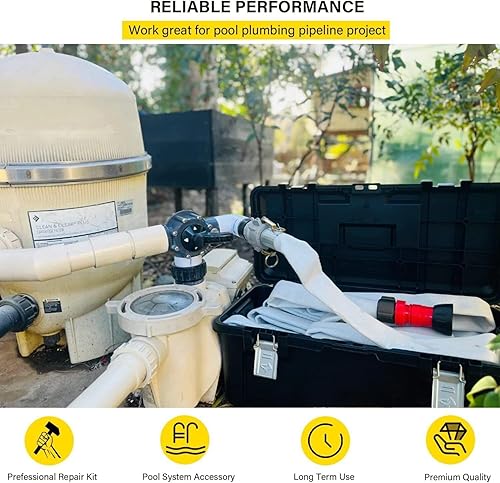 Miniatura 4 de 4717 Pieza de repuesto de 3 puertos de 2 a 2.5 pulgadas para válvula desviadora de sello positivo Jandy compatible con sistema de piscina de tierra,