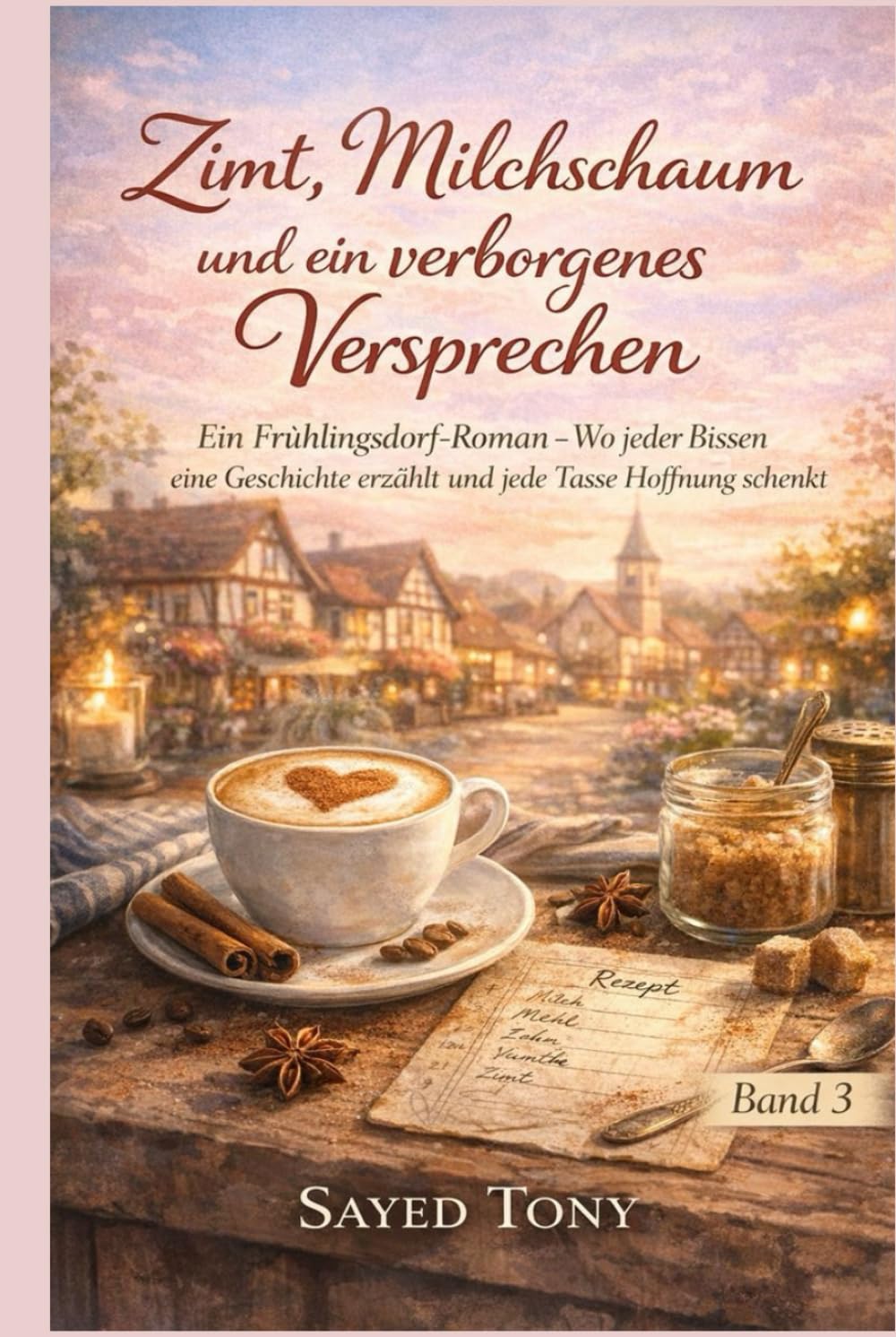 Zimt, Milchschaum und ein verborgenes Versprechen: Ein Frühlingsdorf-Roman – Wo jeder Bissen eine Geschichte erzählt und jede Tasse Hoffnung schenkt (Frühlingsdorf-Liebesgeschichten)