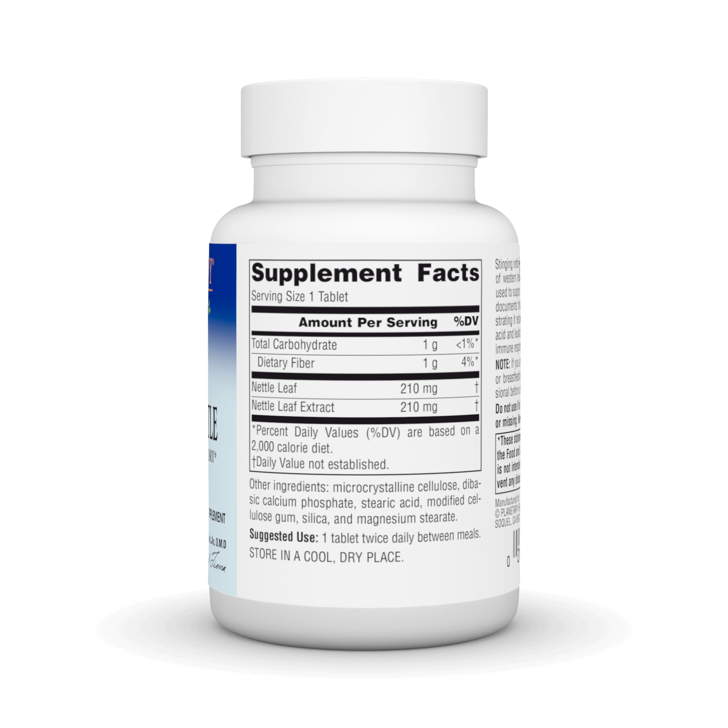 Planetary Herbals Full Spectrum Stinging Nettles, 420 mg - 60 Tablets — Amazon image 3