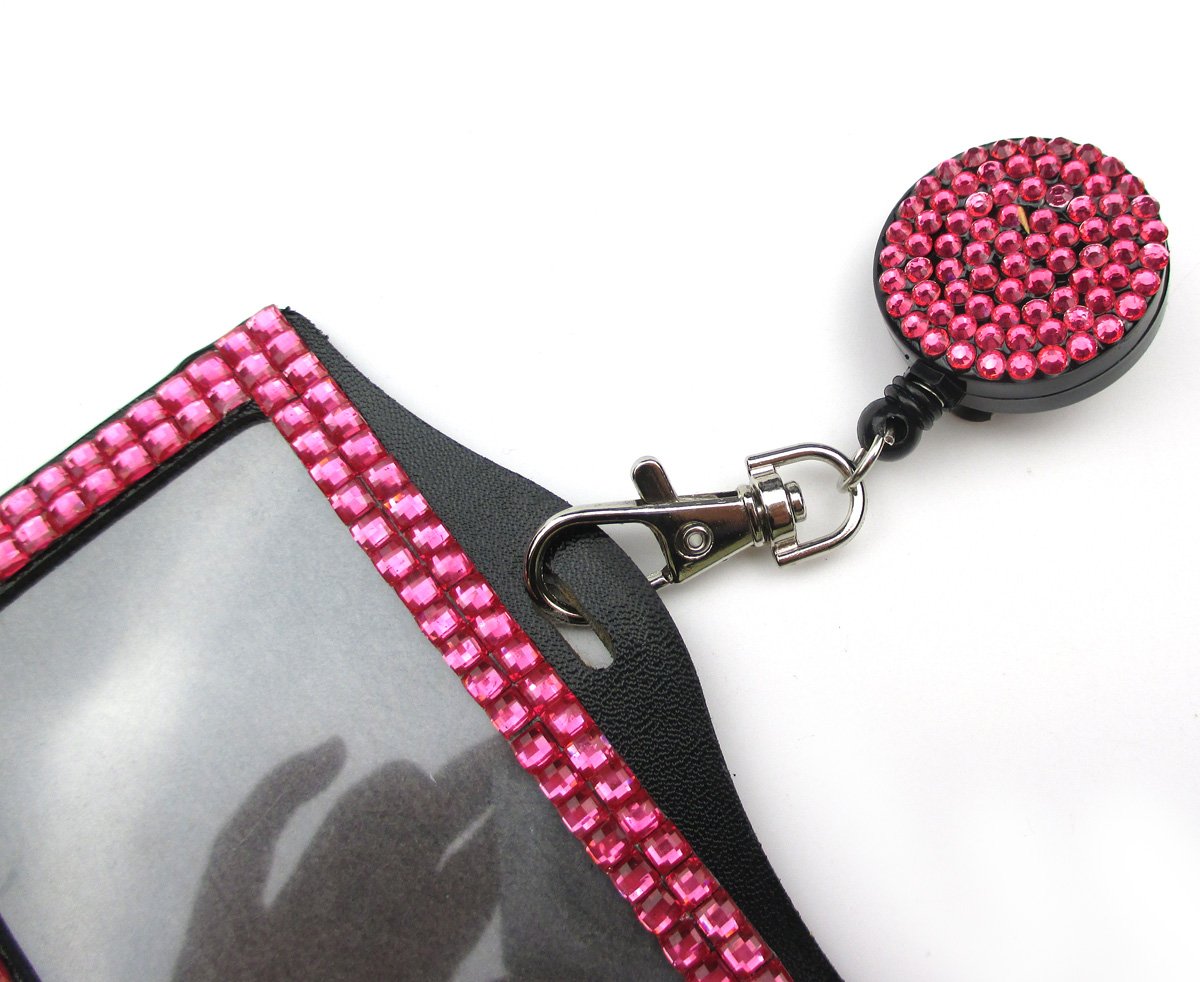 Horizontal Ctosree 4 Sets Rhinestone Lanyard Bling ID Card Holder Crystal  Retractable Badge Reel Rhinestone Neck Lanyard Card Holder Metal Clasp Key  Ring Women Id Badge Holder, image size:1200x982
