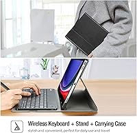 Vista 7 de ProCase Funda de teclado para Galaxy Tab S10+ 2024/S9+ Plus 2023 de 12.4 pulgadas con soporte para S Pen, teclado inalámbrico desmontable magnético