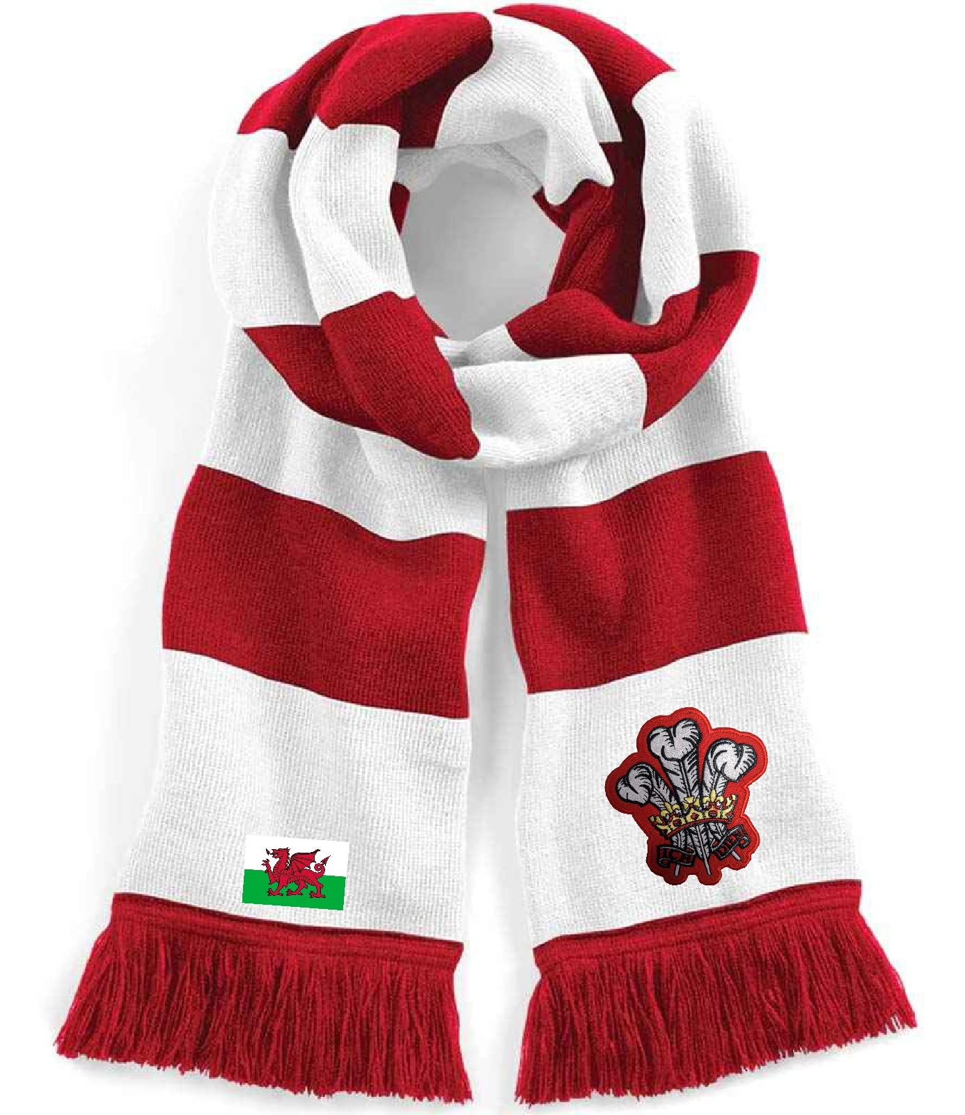 Super Lemon Wales Supporters Scarf For Football Rugby Sports