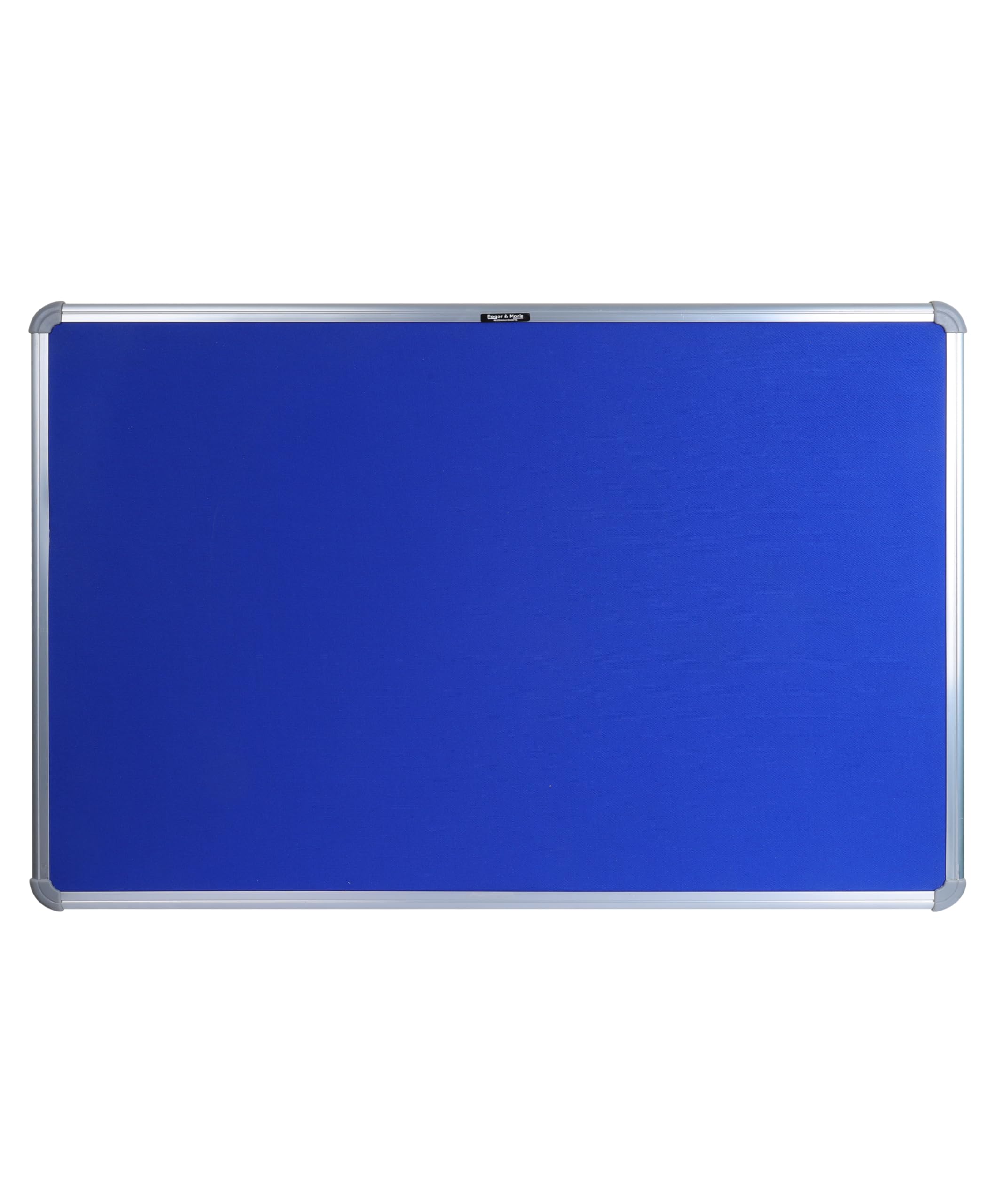Roger & Moris Premium Notice Board - Anodized Aluminium Frame, Foam Cushioned Fabric and ABS Plastic Corners for Home, Office, School and Kids (Blue, Size : 4 feet X 3 feet)-image-24