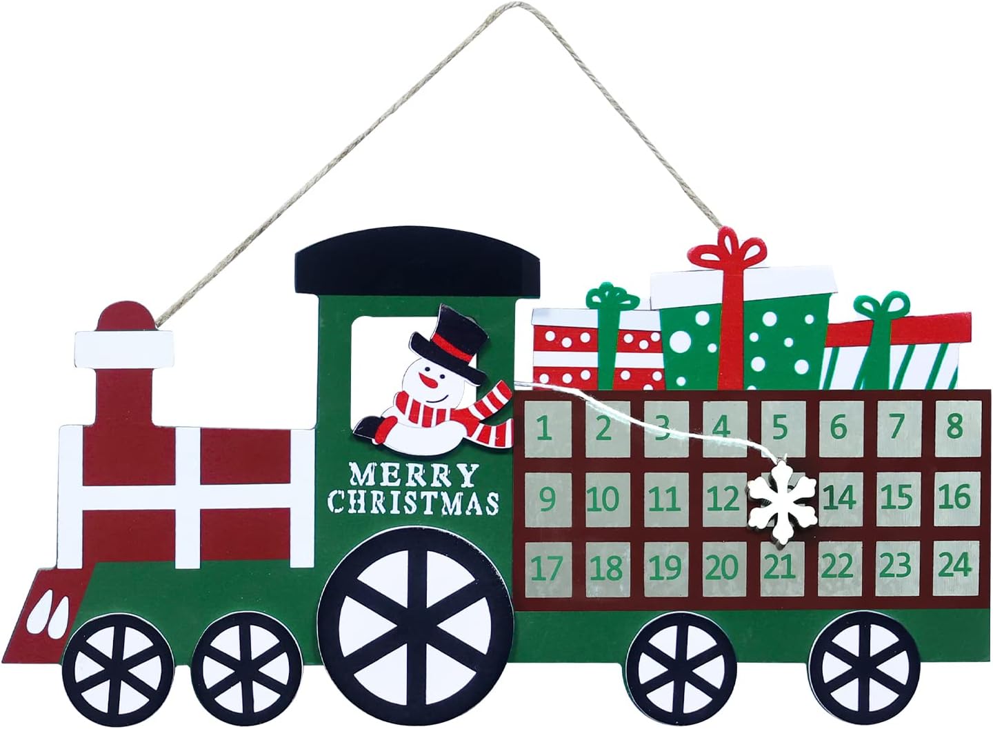 amazon-yeahome-christmas-decorations-for-home-snowman-and-train