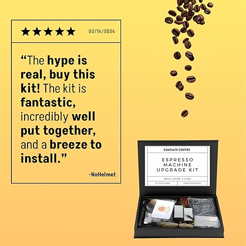 Miniatura 7 de Sungaze Coffee Kit de actualización Gaggia Classic Evo Pro PID, toma tomas de calidad de $2000 - $3000 con tu kit de actualización de espresso