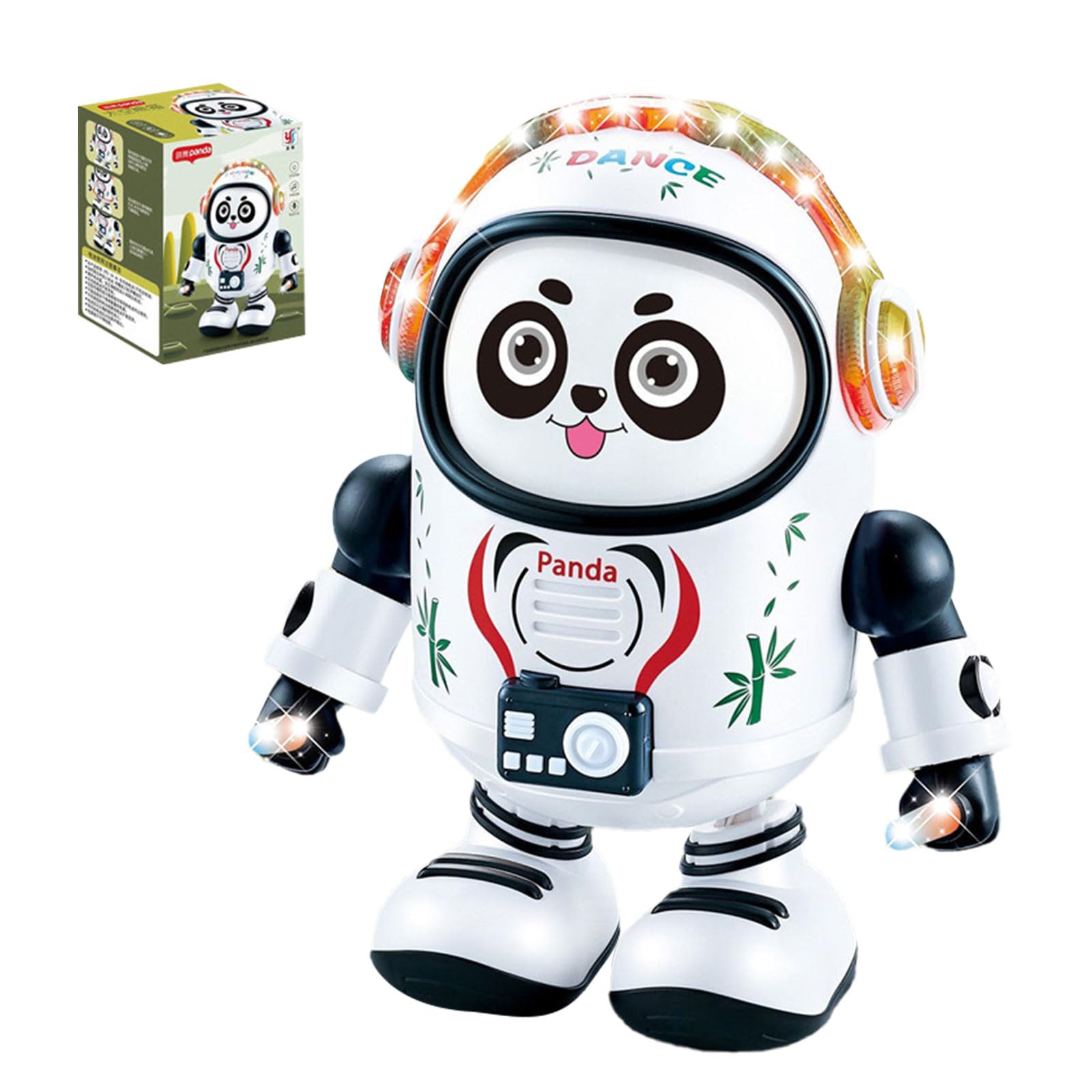 Valicaer Electric Musical Dancing Duck Robot Toy, Electric Musical Interactive Toy for Kids Singing & Walking Motion