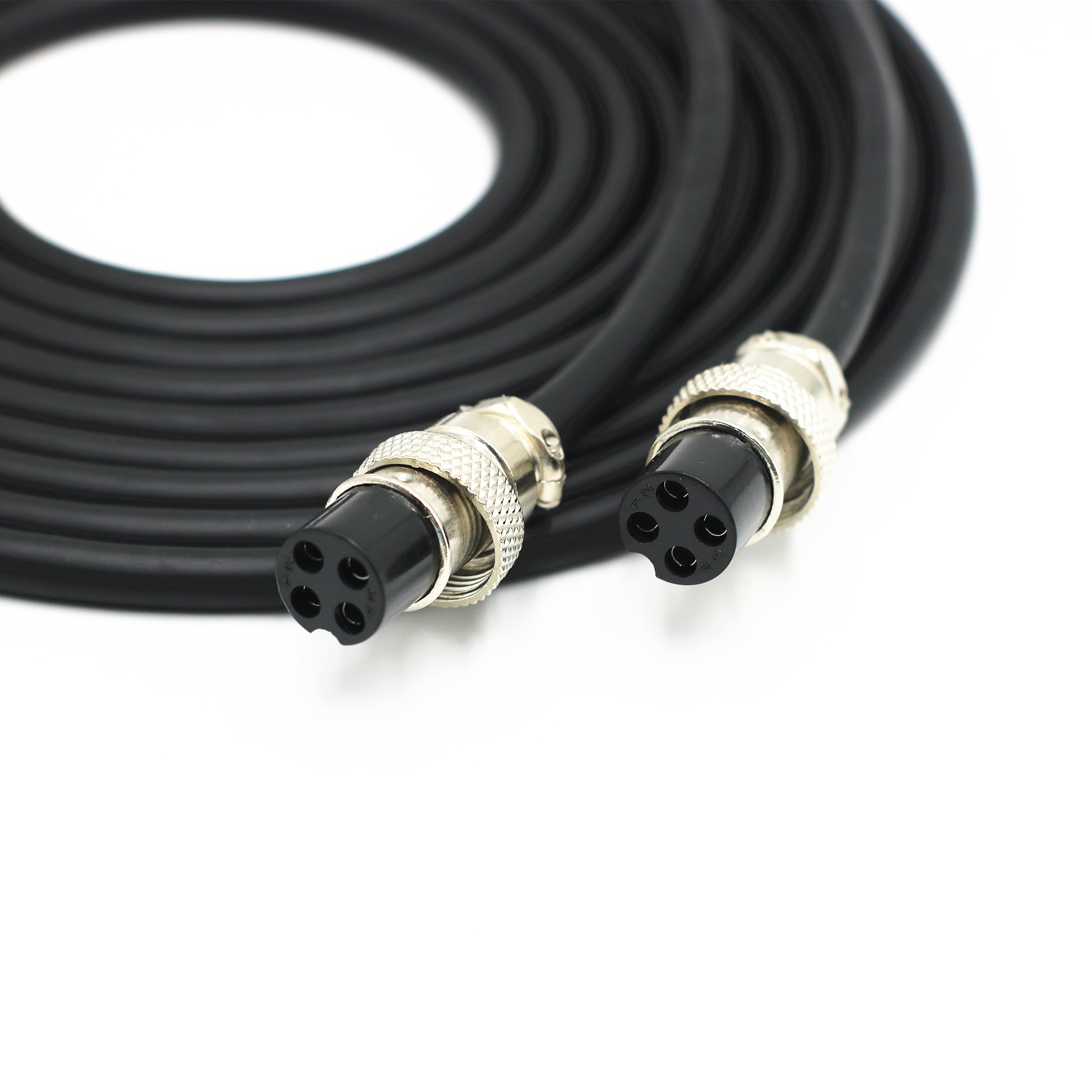 Cable de enlace de altavoz primario-secundario de 4 núcleos para Klipsch The Fives/Sevens y HiVi-Swan D200/D300 | Cable de extensión de audio maestro-esclavo | Cable de alta fidelidad blindado sin