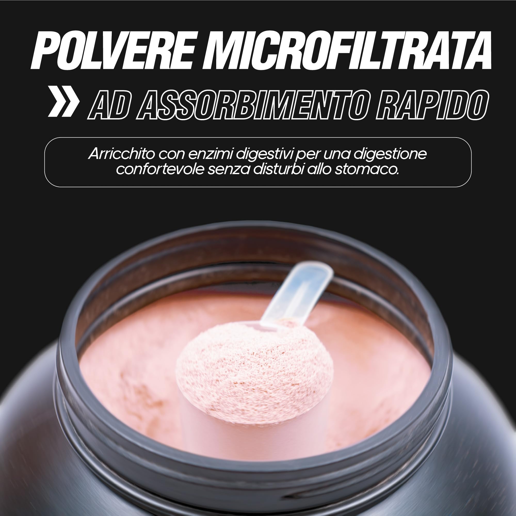 FARMAFUSION Proteine del Siero del Latte | Con Collagene e Magnesio | 43 Grammi di Proteine pure per dose | Aumenta la massa muscolare | Protegge e lubrifica le articolazioni, 1000 g Fragola