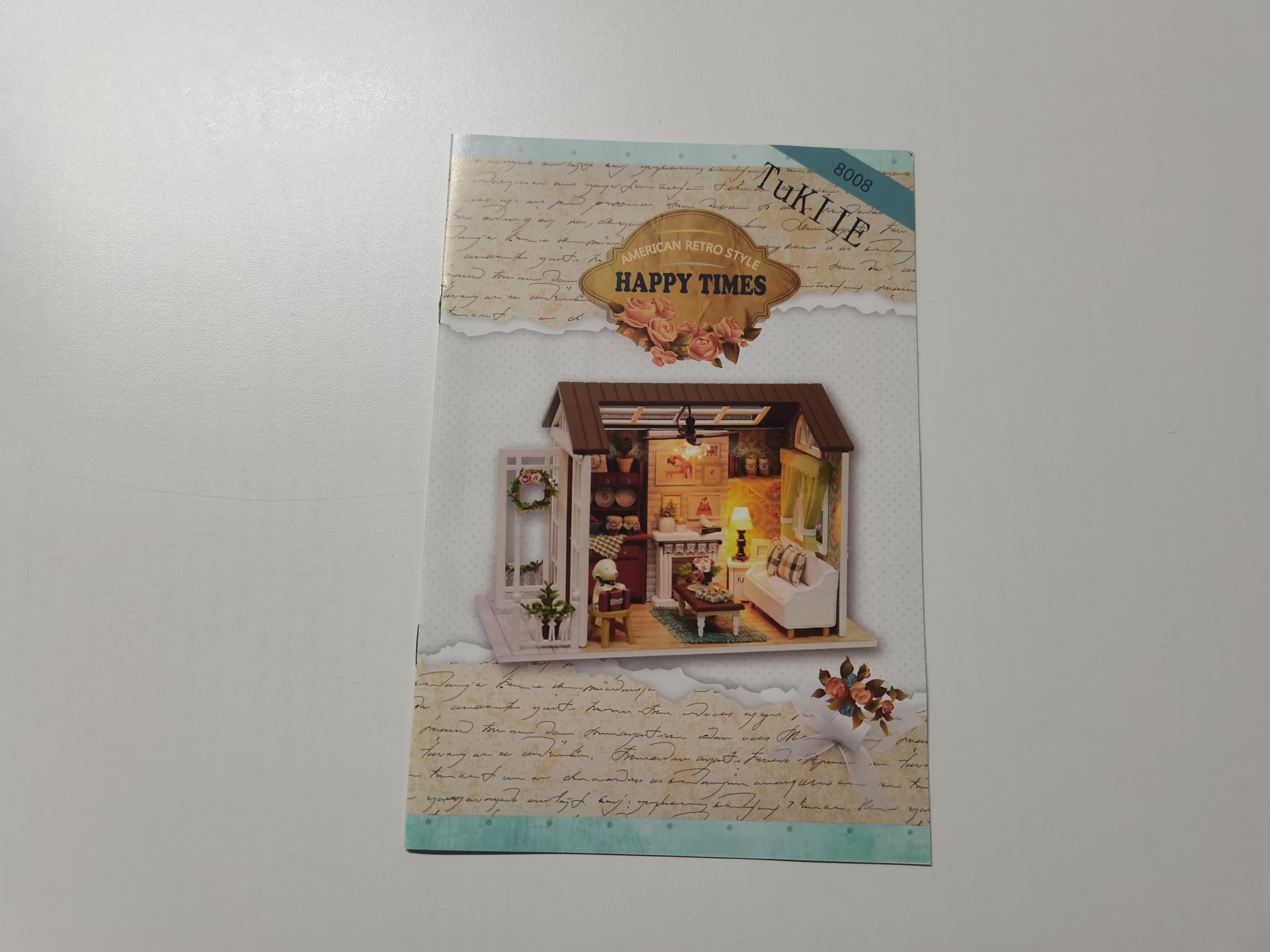Amazon.com: TuKIIE DIY Miniature Dollhouse Kit, 1:24 Scale Wooden