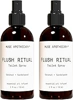 Vista 14 de Muse Apothecary Flush Ritual - Aerosol para inodoro aromático y refrescante, usar antes de ir, 4 onzas, infundido con aceites esenciales naturales