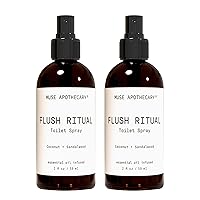 Vista 15 de Muse Apothecary Flush Ritual - Aerosol para inodoro aromático y refrescante, usar antes de ir, 4 onzas, infundido con aceites esenciales naturales