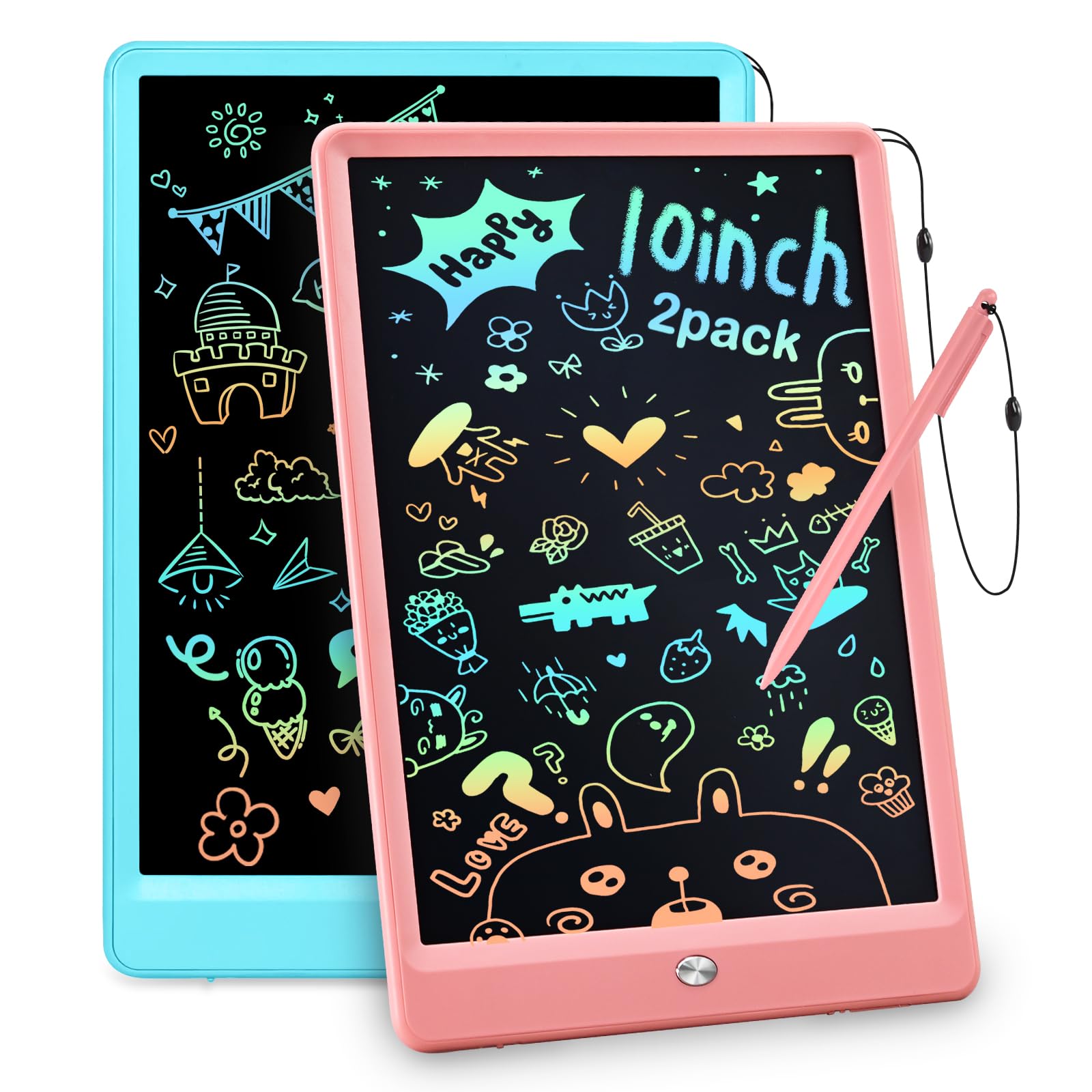 New 10''Blue+Pink