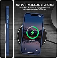 Vista 5 de BENTOBEN Funda magnética para iPhone 13 [compatible con Magsafe] Funda translúcida mate para iPhone 13, delgada y delgada, a prueba de golpes