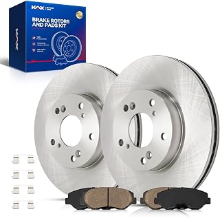 KAX Front Brake Kit for Honda Accord 2003-2007 2.4L, 2008-2010