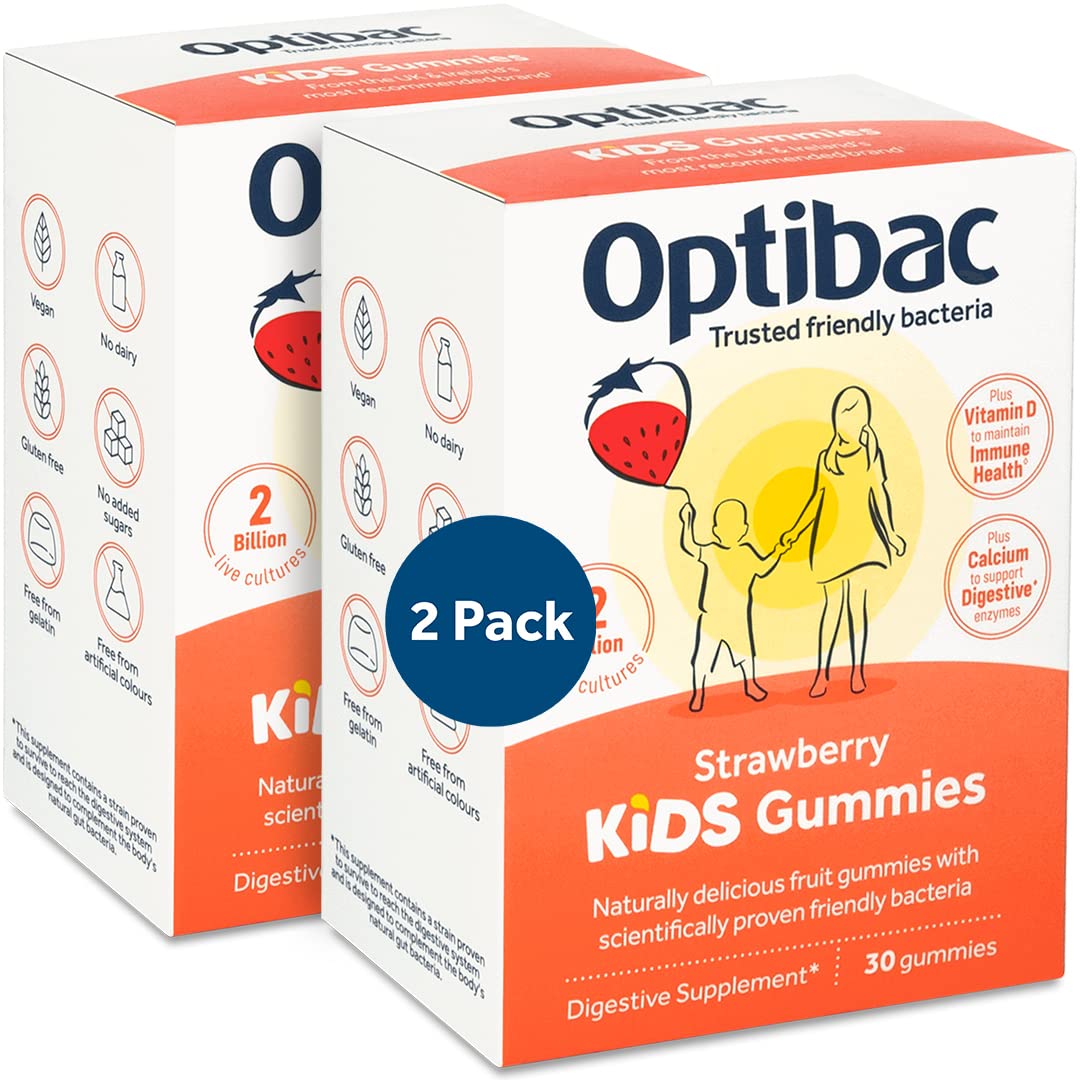 Buy Optibac Probiotics Kids Gummies Vitamin D & Calcium for Immune