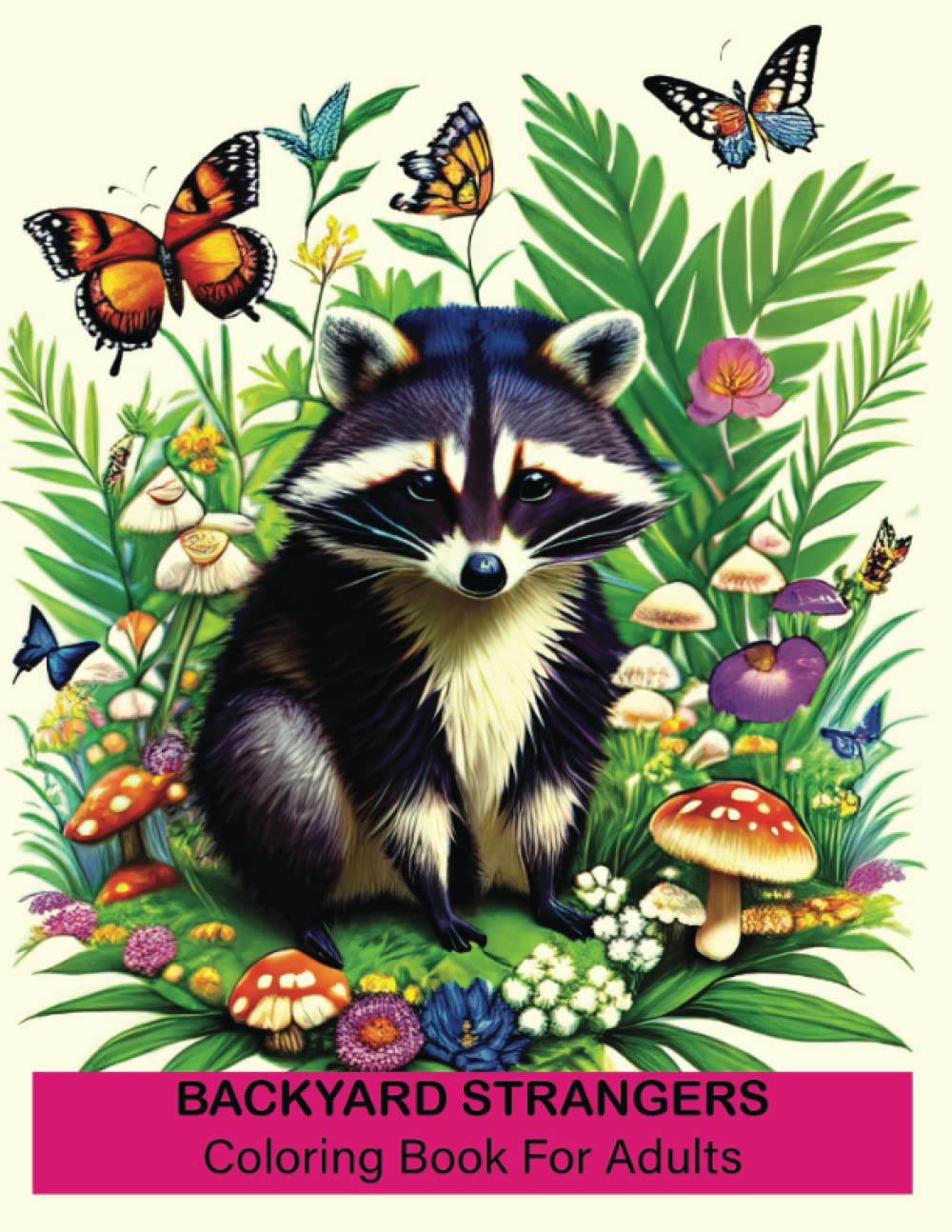 Backyard Strangers: Wild Animal Coloring Books (J.S. Cloud Coloring Books) Paperback – 18 February 2023