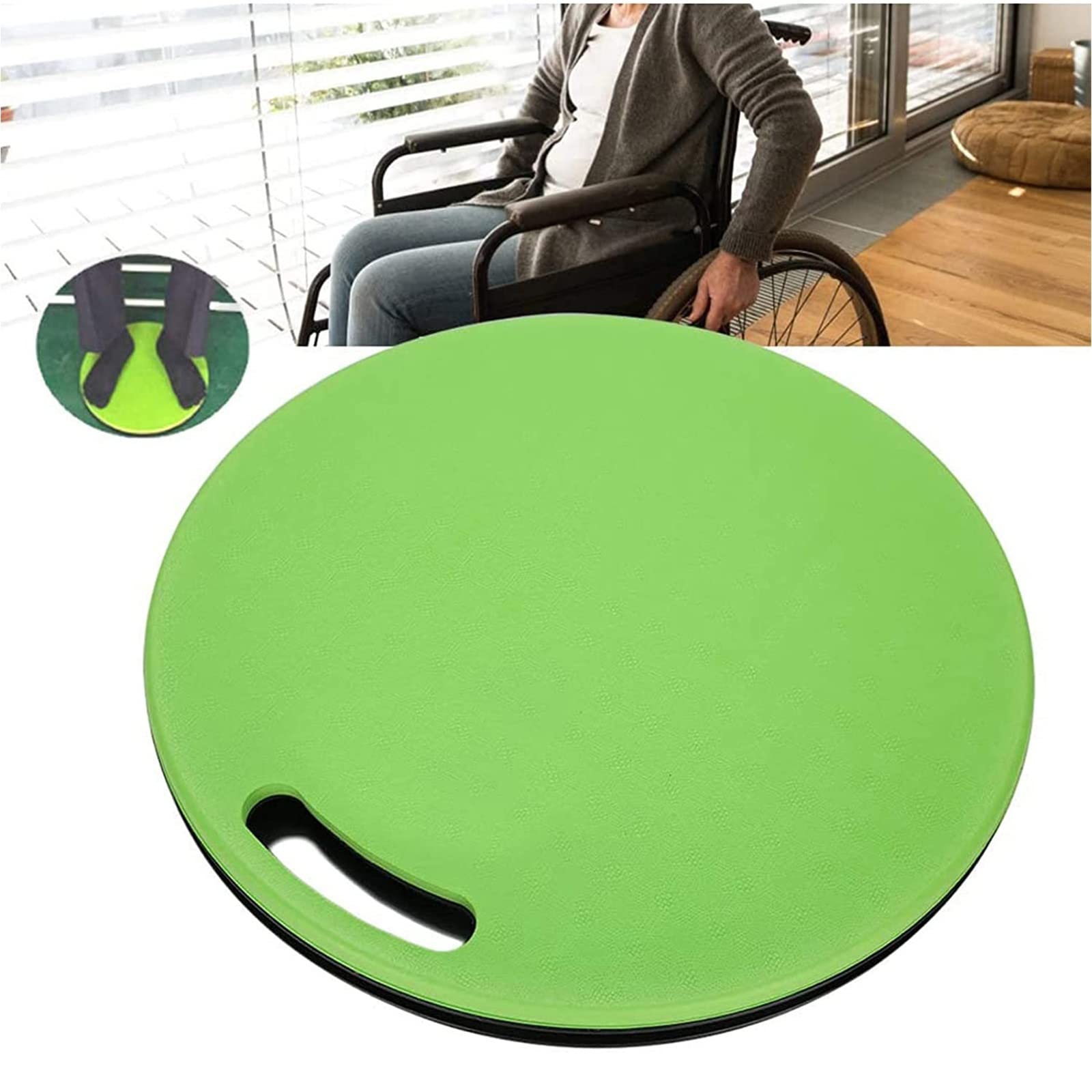 OALLK Plataforma giratoria de Ayuda for Transferencia for Pacientes, Ayuda for Transferencia giratoria de 360 ​​Grados, Placa de Transferencia giratoria for Pacientes Ancianos y discapacitados