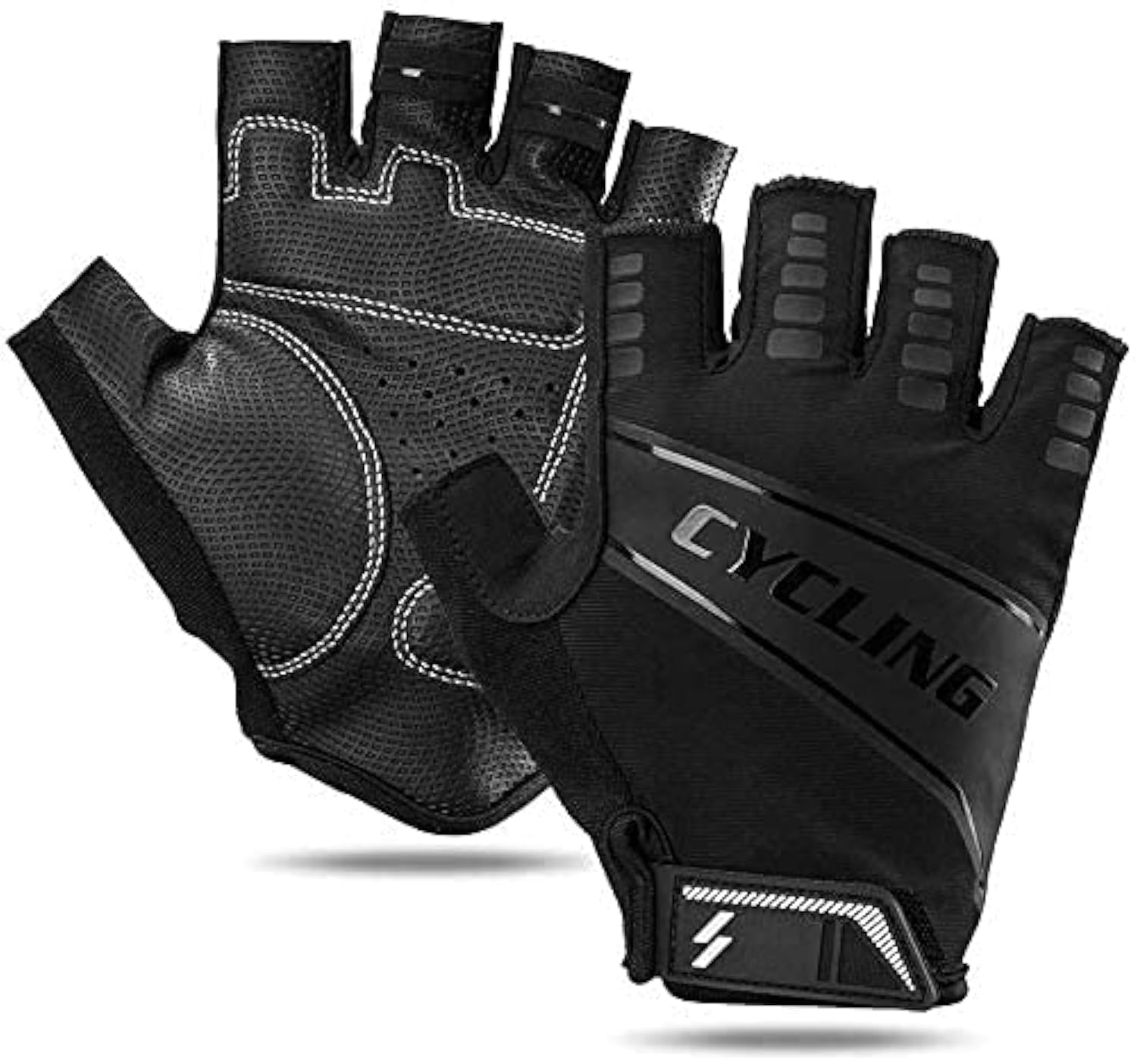 ALISSACycling Gloves Half Finger Bike Gloves Shockproof Breathable Mountain Bicycle Gloves Men Sports Cycling Clothings