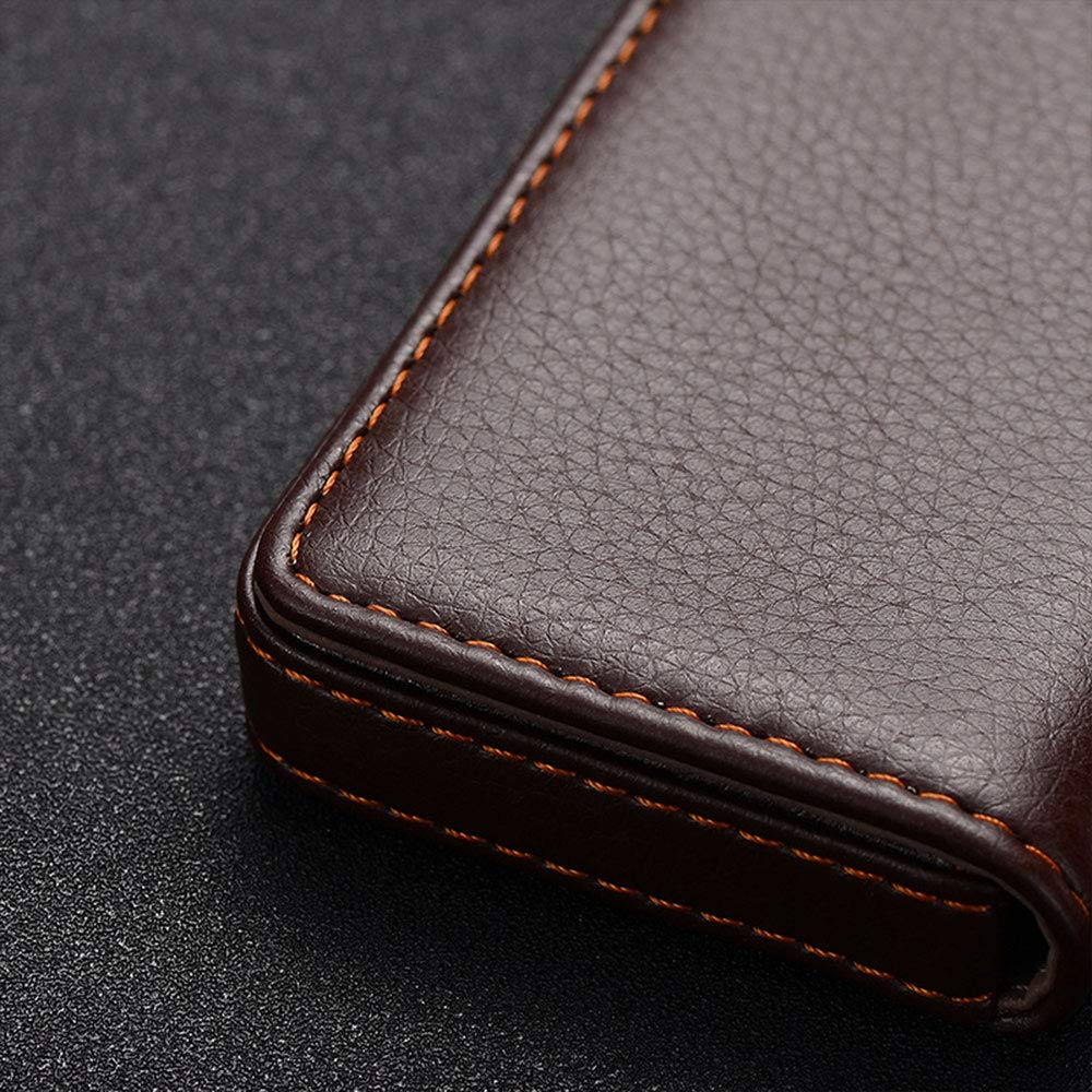TopHomer 1 Funda para Tarjetas de Visita de Piel sintética para Amigos, Hombres o Mujeres