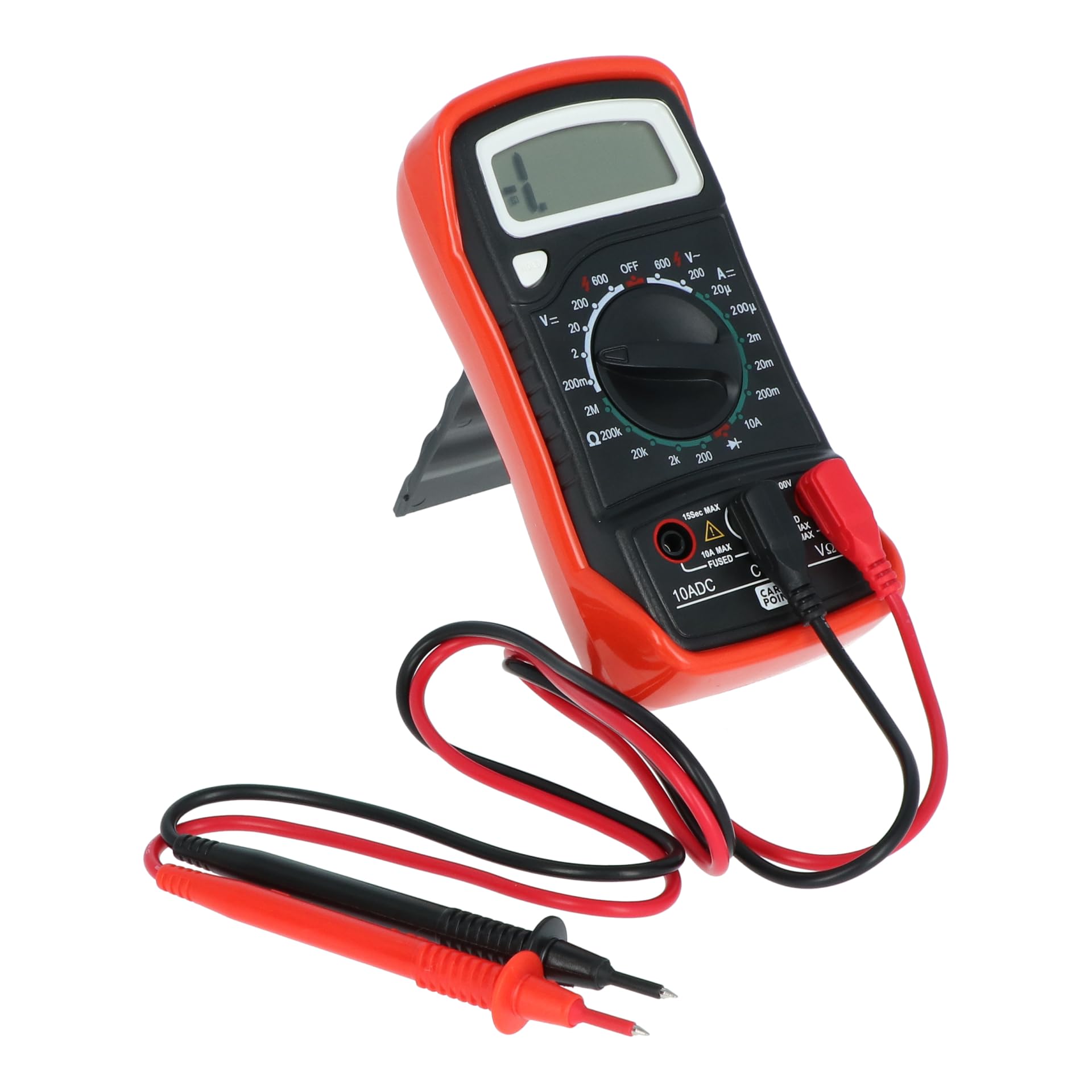 Carpoint 0678207 Multimeter Digital, Red