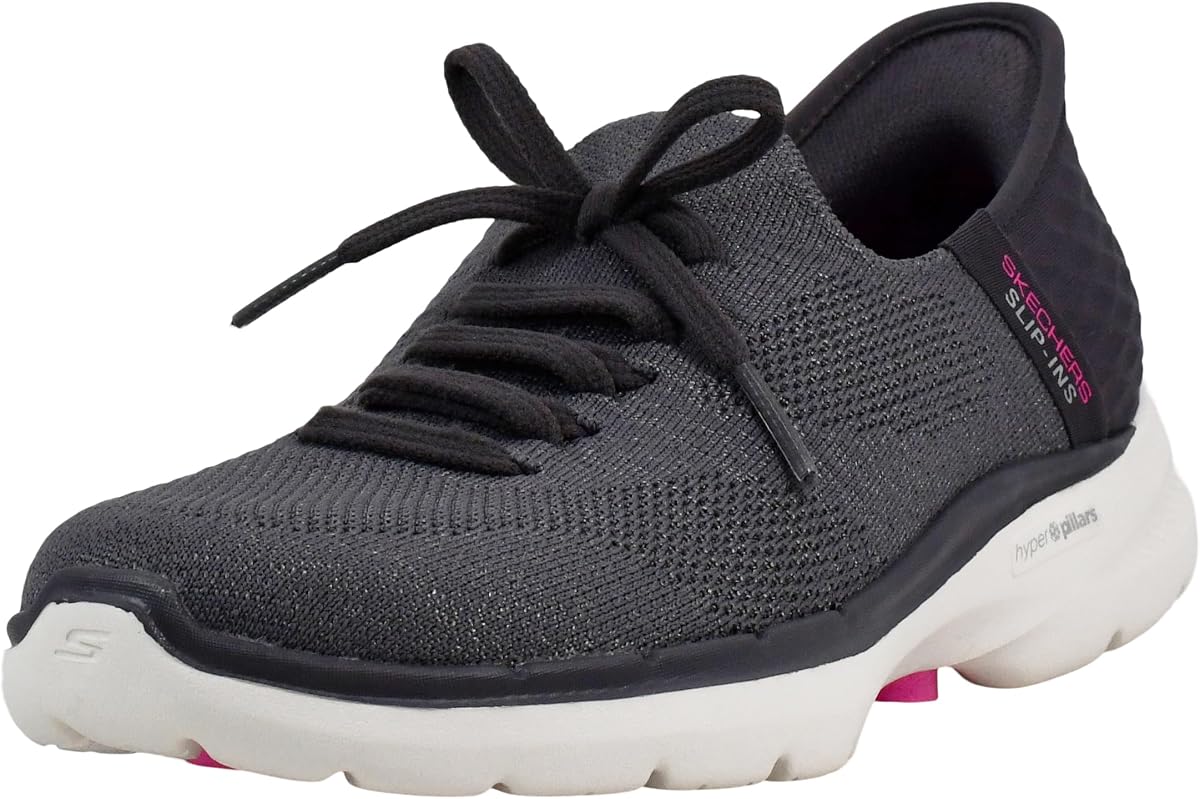 Skechers Zapatillas sin cordones Go Walk 6-Lovely DaySneaker para mujer con manos libres