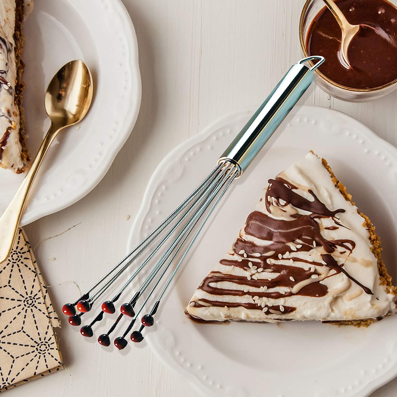 プロ使用 ステンレス製洋菓子 とよ型2個セットと泡立て器