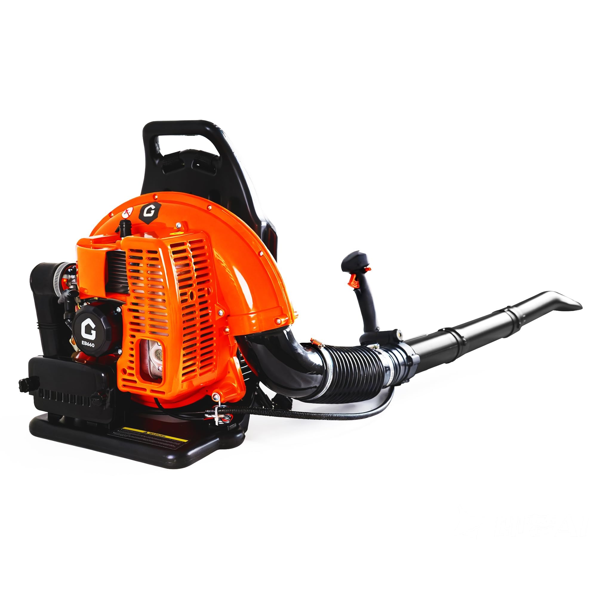 Cachpib Petrol Leaf Blower 2 Stroke 62cc/43cc Backpack Garden Blowers
