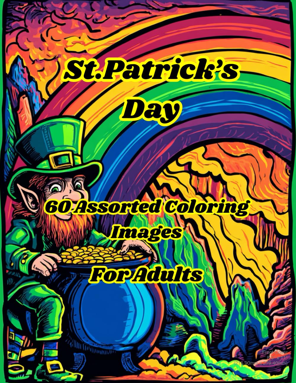 St. Patrick's Day: 60 Assorted Coloring Images