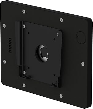VidaMount Black Home Button Covered Enclosure and Fixed Removable Glass Mount [Bundle] Compatible with iPad mini 4 & 5