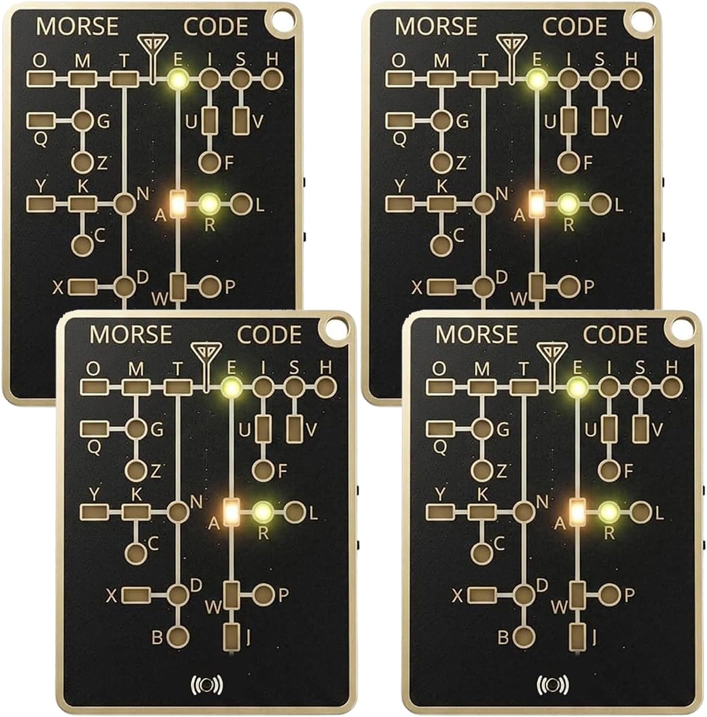 Morse Code Trainer Card Pro : outil d'apprentissage de télégraphe de poche - 7