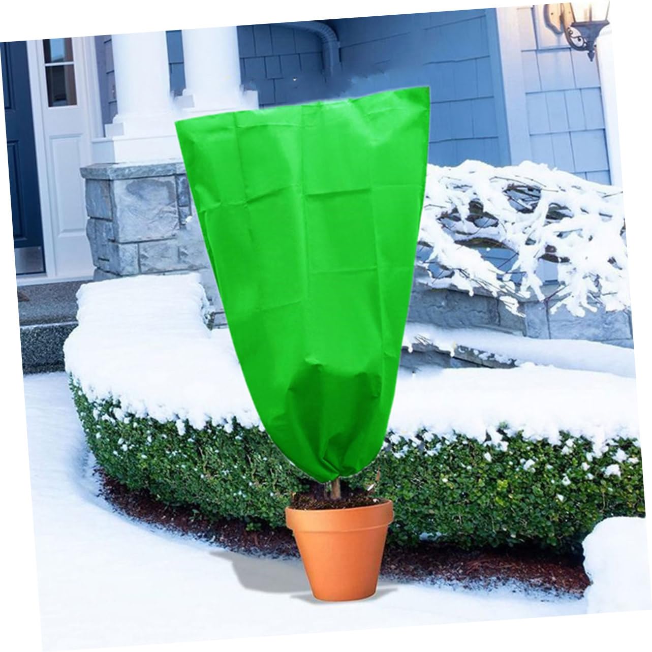 Toddmomy 2 Set Coperture Antigelo per Piante da Protettivi Non con Cinghia per Protezione Inverno E Maggiore al Freddo 4 Pezzi * 2