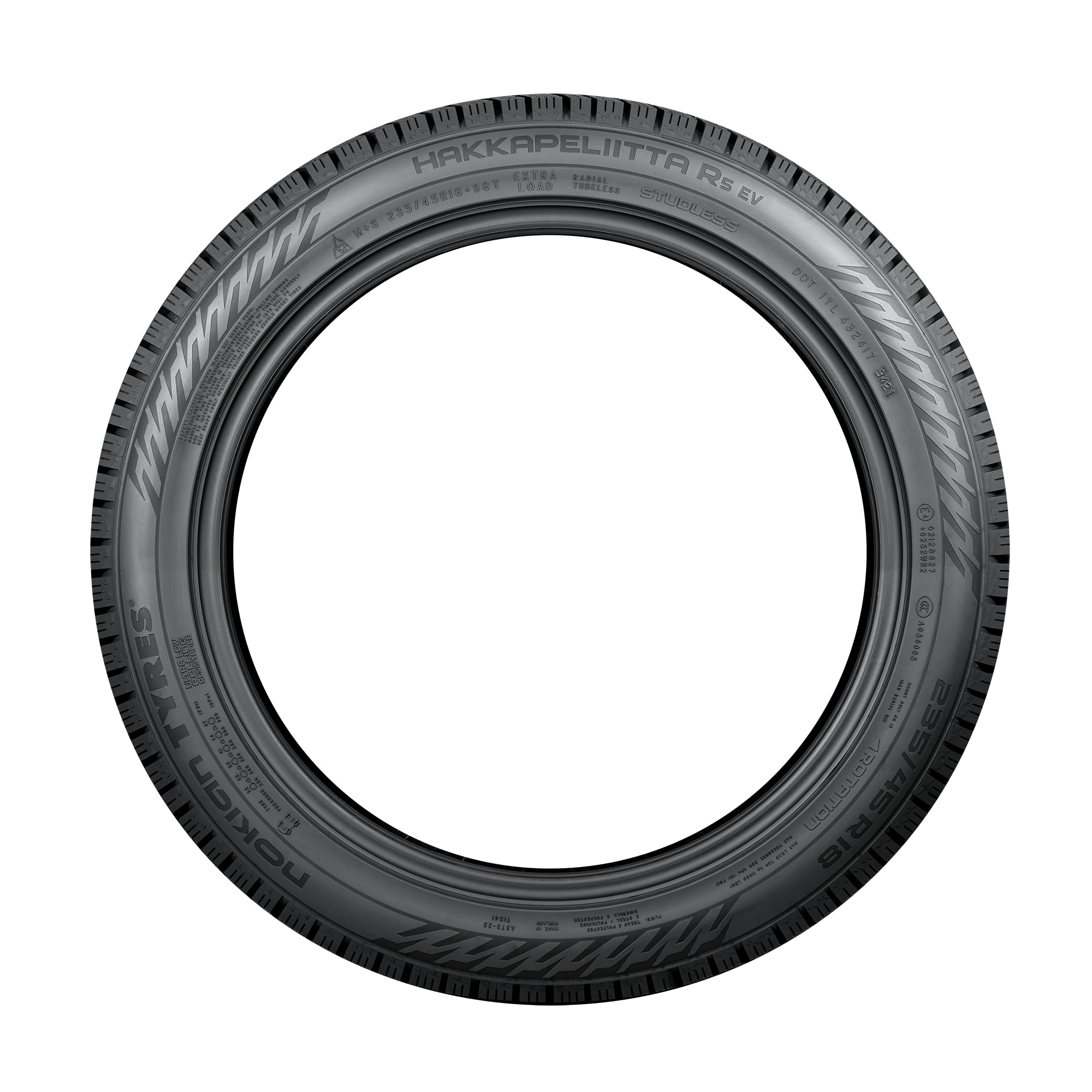Amazon.co.jp: Nokian Tyres Hakkapeliitta R5 EV Winter 235/45R18