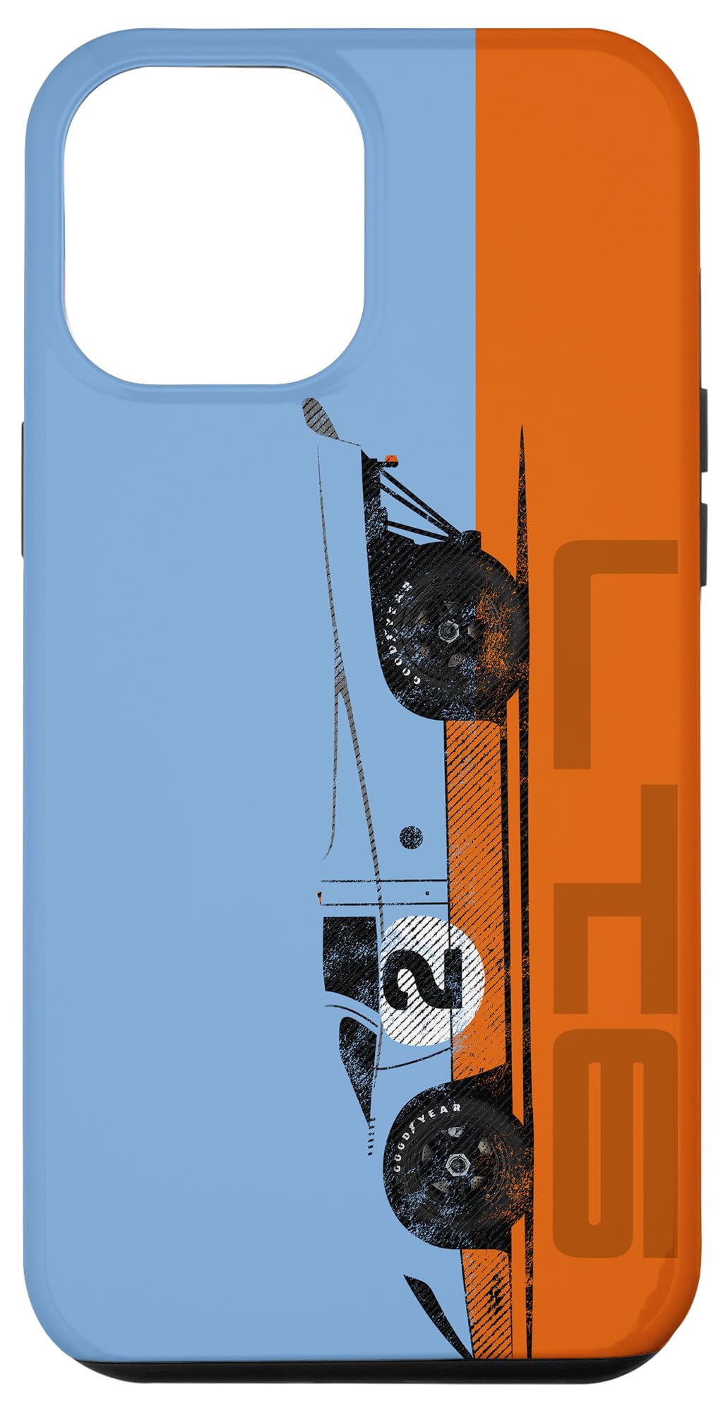 iPhone 15 Pro Max Vintage German Car Racing and Motorsport Race Livery Design Case