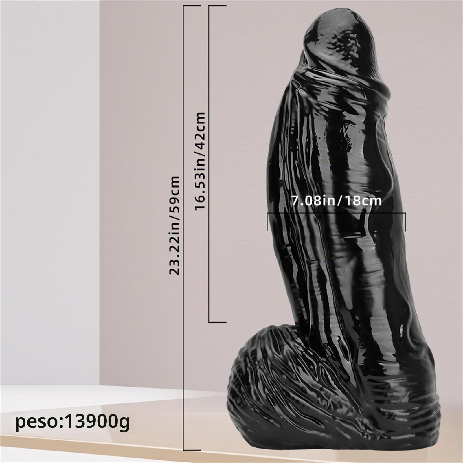 Dildo enorme, dildo anale gigante plug anale fisting dilatatore anale diametro extra large dildo anale con ventosa giocattoli sessuali for donne