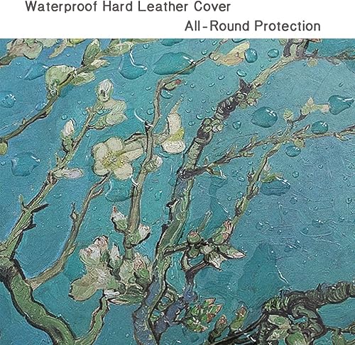 Miniatura 7 de Paquete completo cuaderno espiral de 300 páginas y cuaderno espiral B5, tapa dura impermeable, diseño Van Gogh