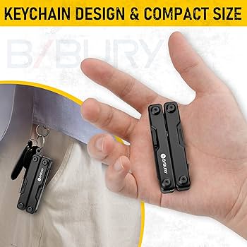 Amazon.com: BIBURY Mini Multitool BI2052AB, EDC Multitool Scissors