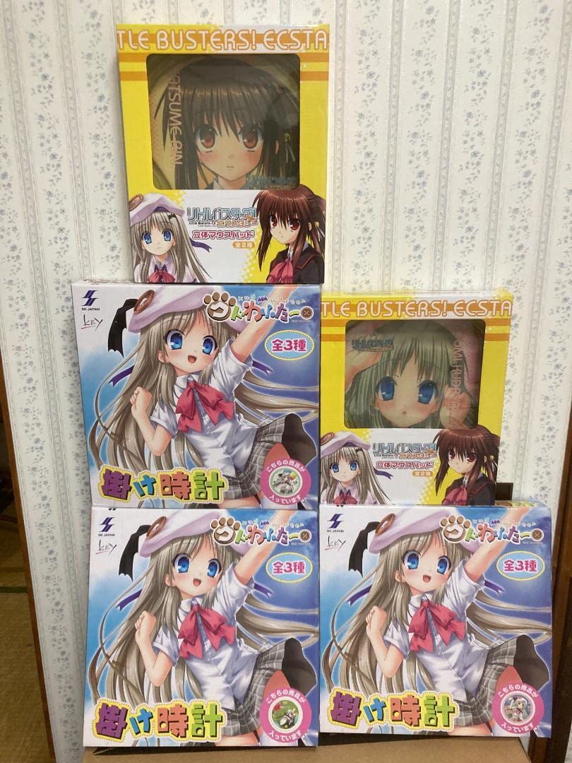 Amazon.co.jp: リトルバスターズ!/マウスパッド クロック全種フル