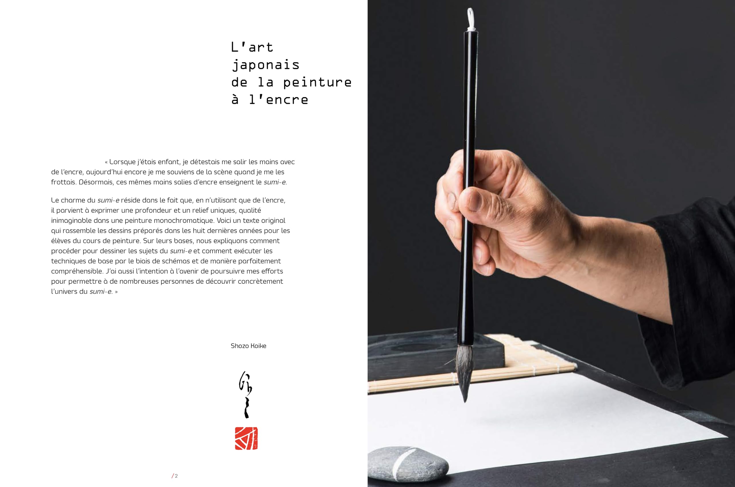 Sumi-e - L'art japonais de la peinture à l'encre