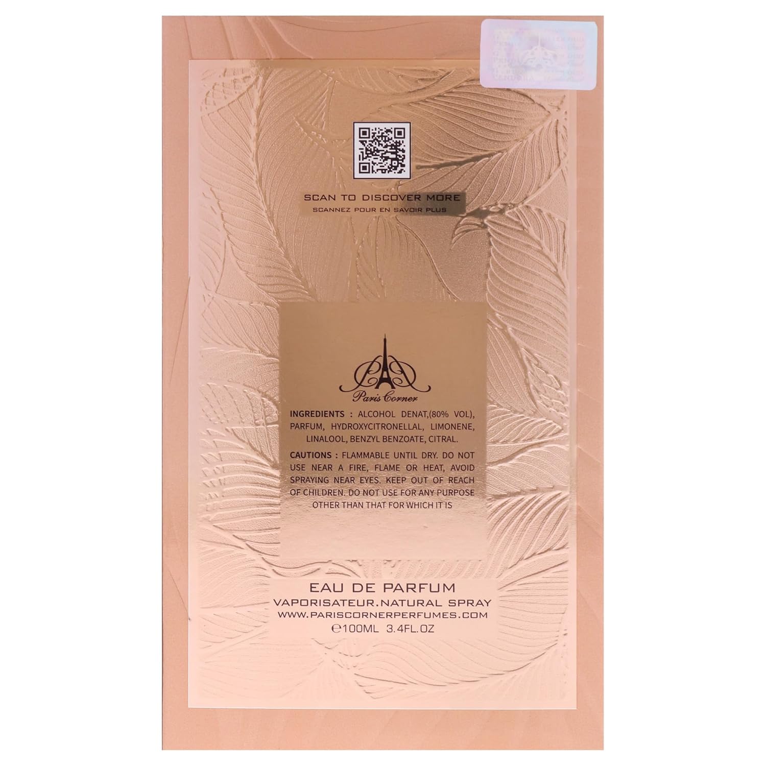 Qissa - Delicious by Paris Corner for Women - 3.4 oz EDP Spray - Image 7