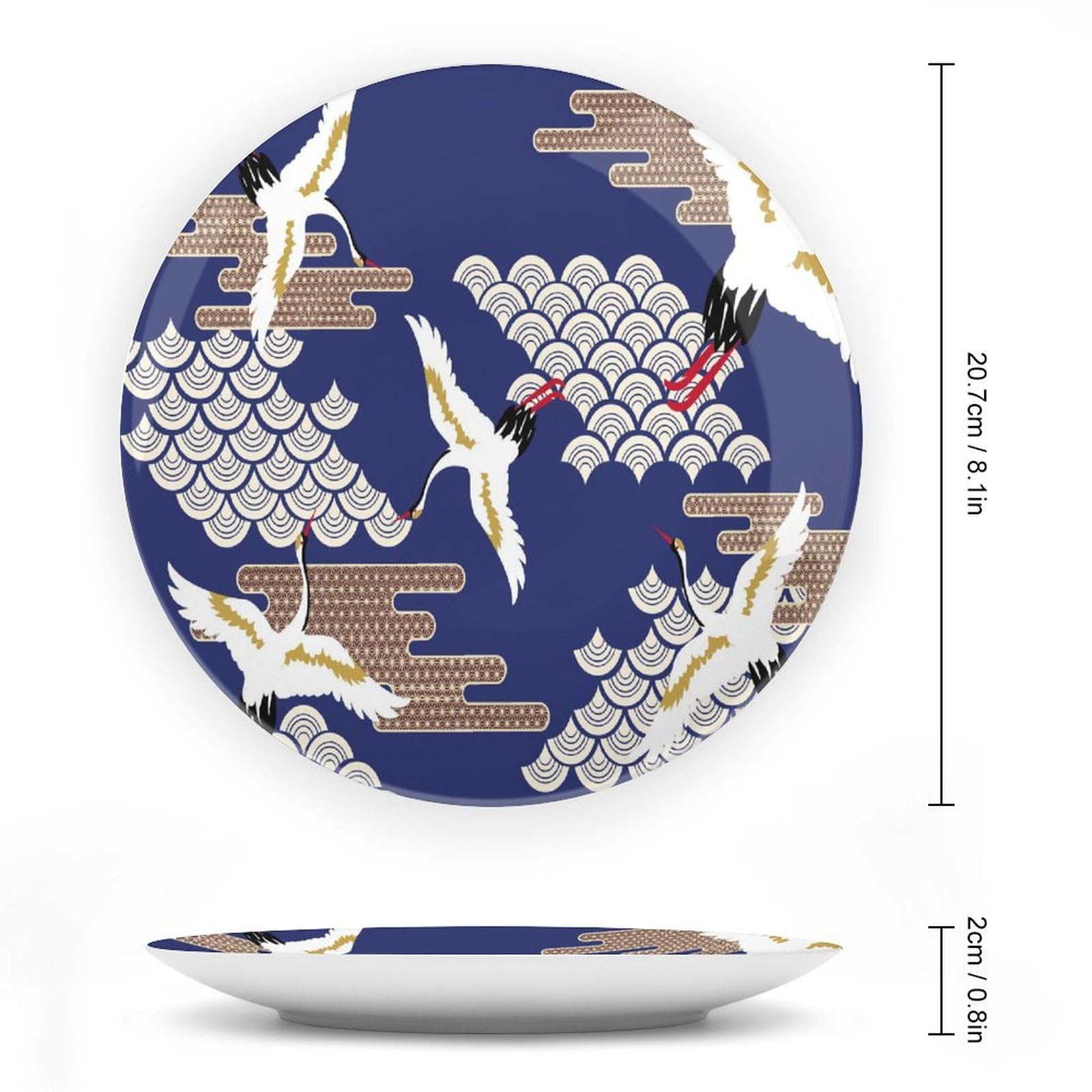 大皿　和風食器　置き物　工芸品　オブジェ 大皿和風食器置き物工芸品オブジェ