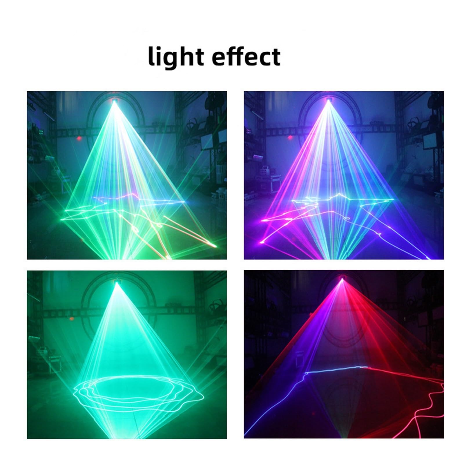 Światła sceniczne, RGB oświetlenie sceniczne impreza taneczna wesele Bar atmosfera lampa skanowanie linii wiązki Disco sprzęt dj efekt oświetlenia scenicznego
