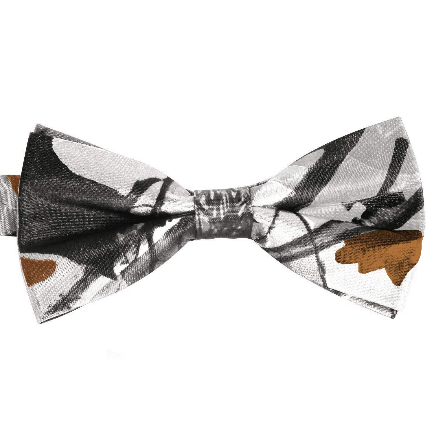 GSQWAHS Camo bow ties for men Men's Bow Ties Camouflage Oak bowties