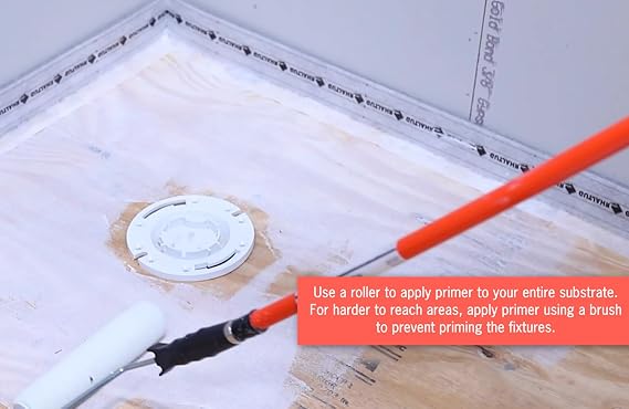 Ardex P4 Pre-mixed, Single-component, Rapid-drying, Multi-purpose Primer 1 Gallon Pail (3.79 L) for Interior and Exterior Use, for Ceramic Tile and Natural Stone Tile Flooring Underlayment