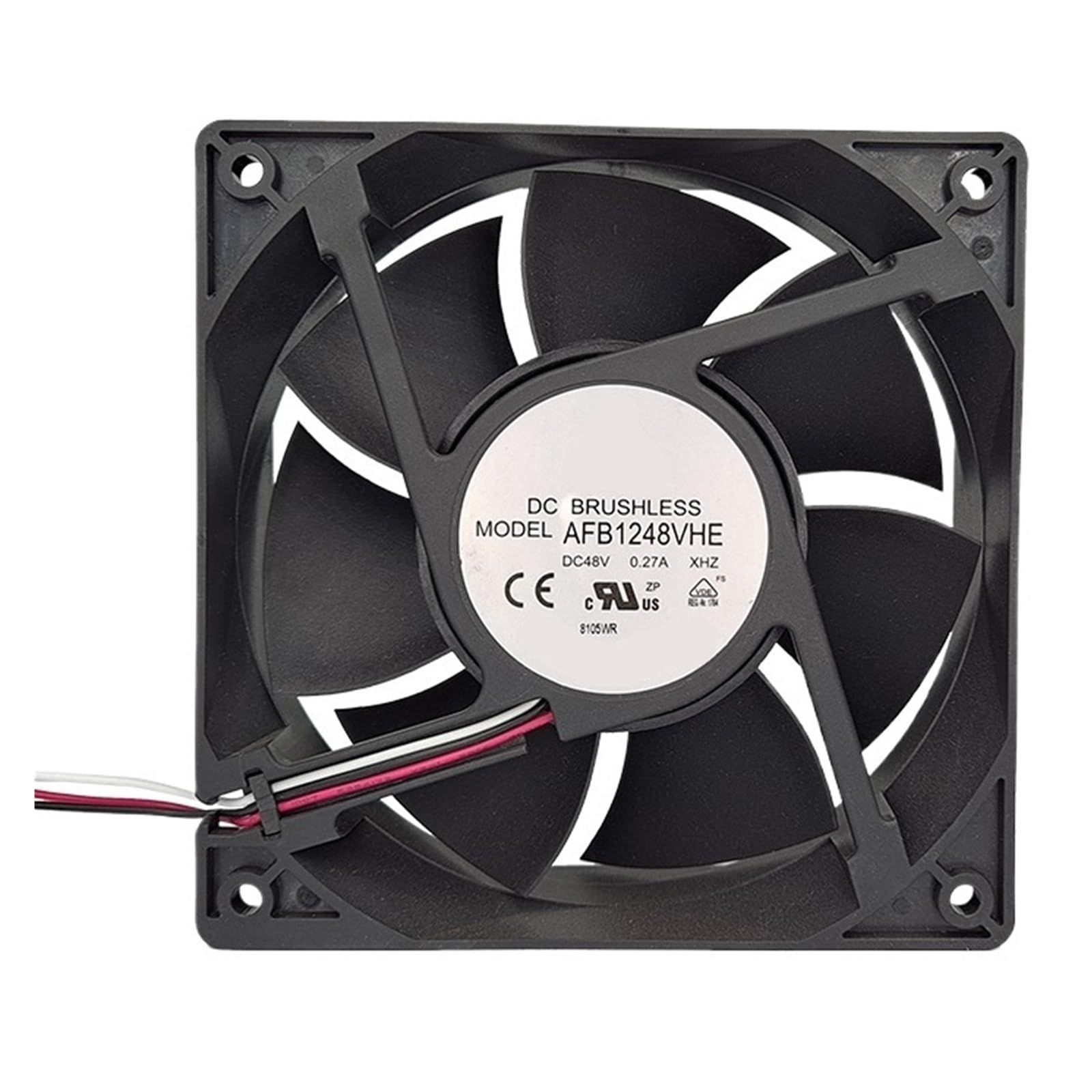 ZBWZXBDJ AFB1248VHE-XHZ DC48V 0.27A 12038 12cm FAN