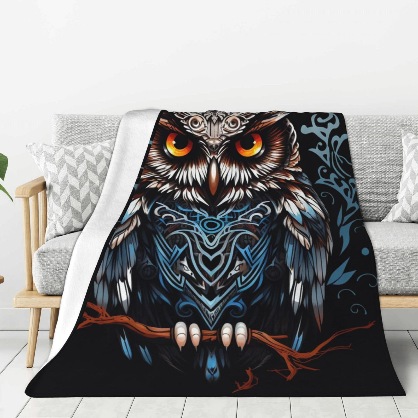 Couverture en flanelle pour canapé et soirées cocooning devant la télé