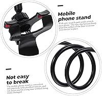 Vista 5 de Soporte para teléfono con clip, soporte para computadora portátil, multifuncional, ajustable, para teléfono celular, soporte para computadora