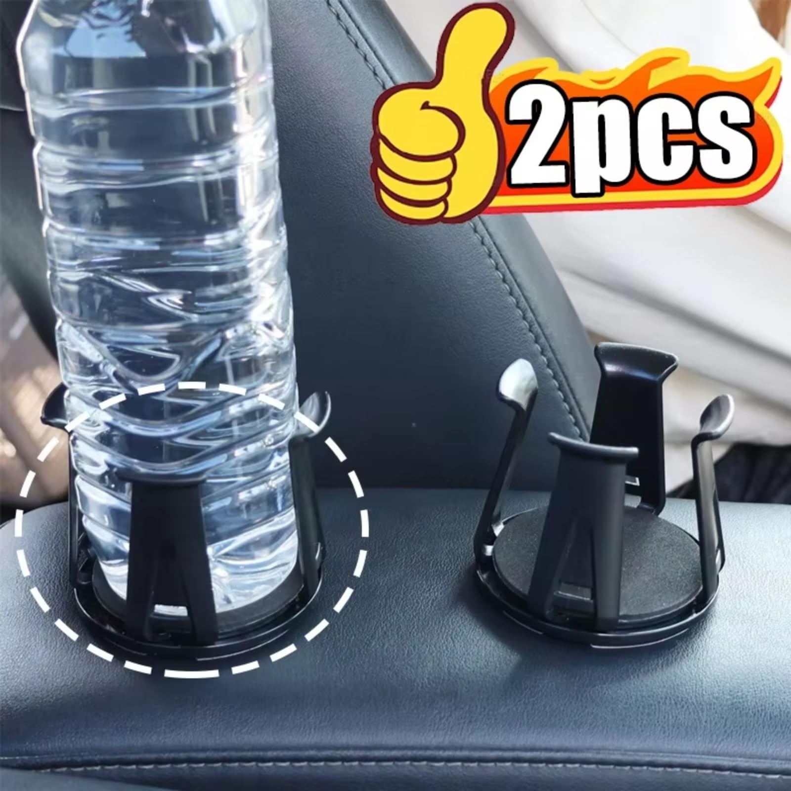 Soporte para Bebidas De Coche Portavasos Auto Antivibración Universal