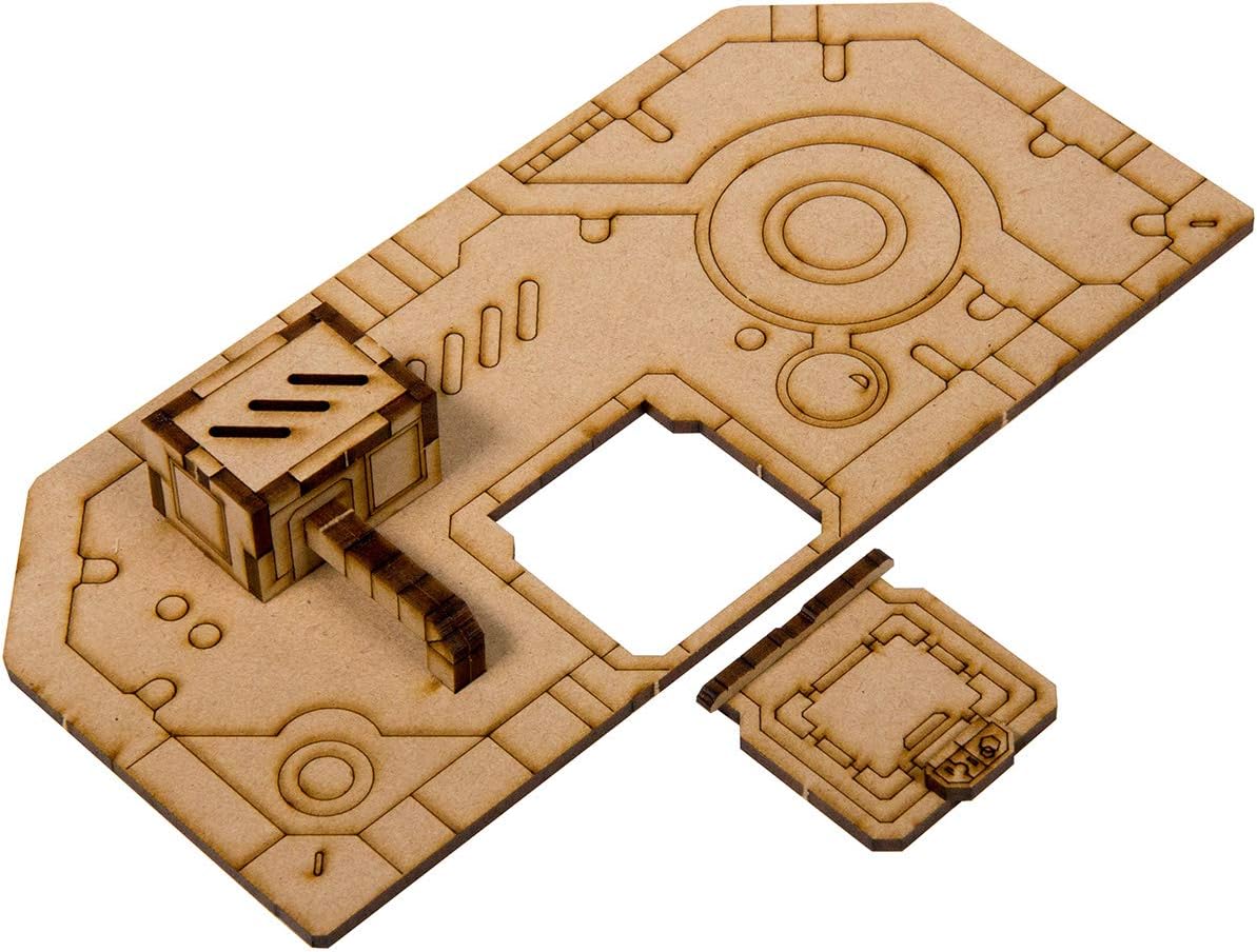 The Broken Token Horizon Grid MK 4 - MDF Terrain Building for Sci-Fi Games and Wargaming